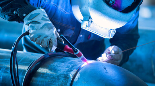Soudage TIG sur les cuves inox